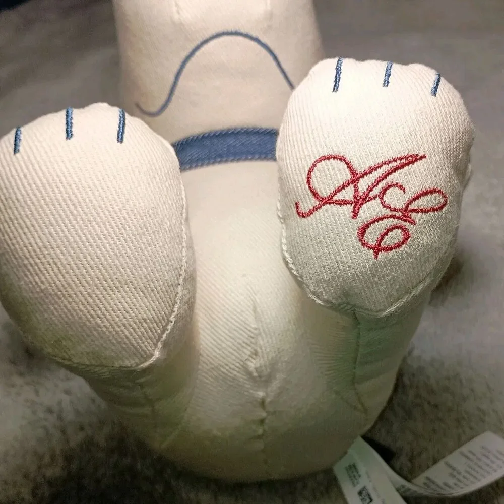 American Eagle Limited Edition Denim Snoopy Peanuts 8” Plush Stuffed Animal Rare